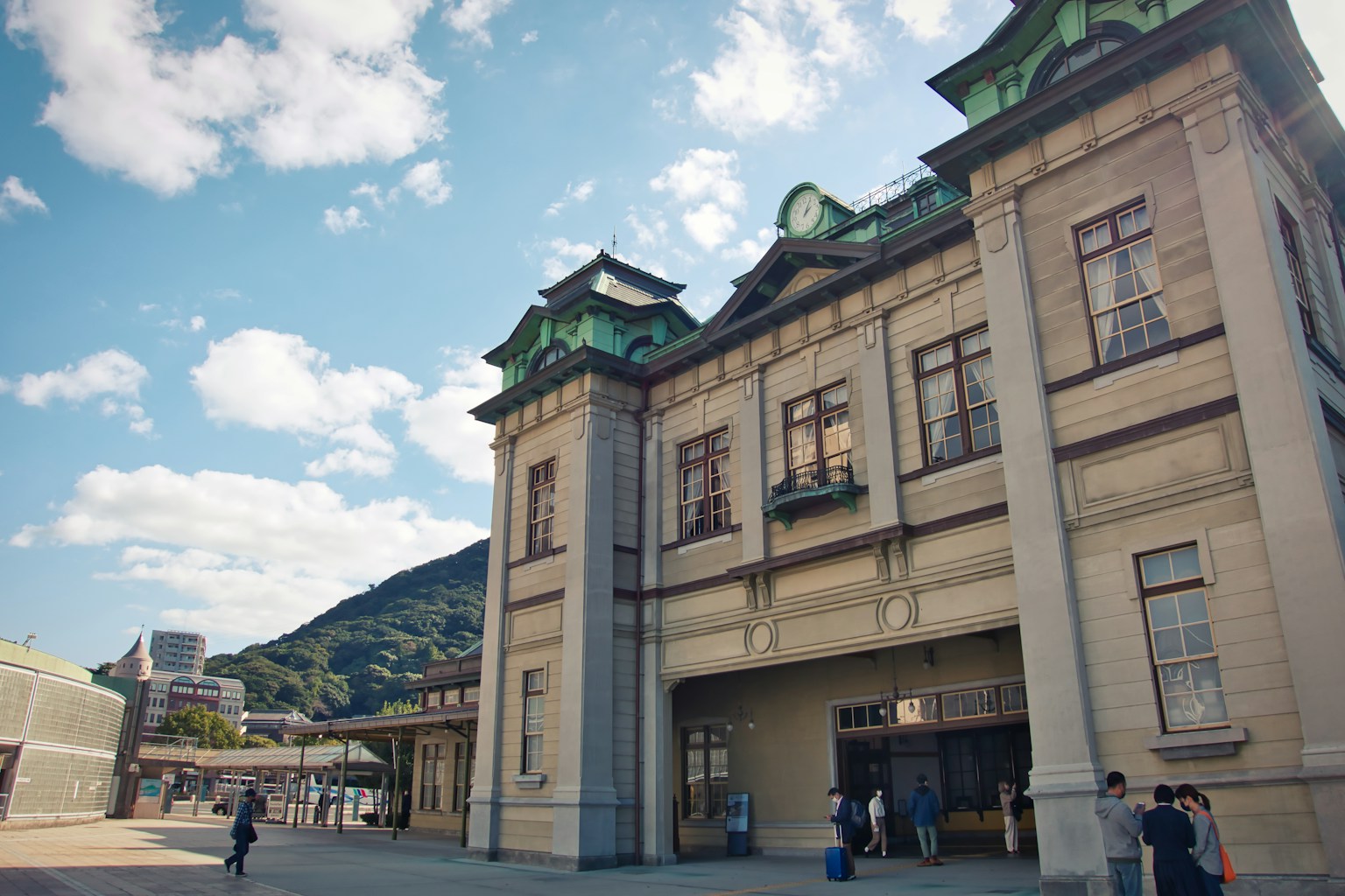 a building with a tower (Photo by Tomo M on Unsplash)