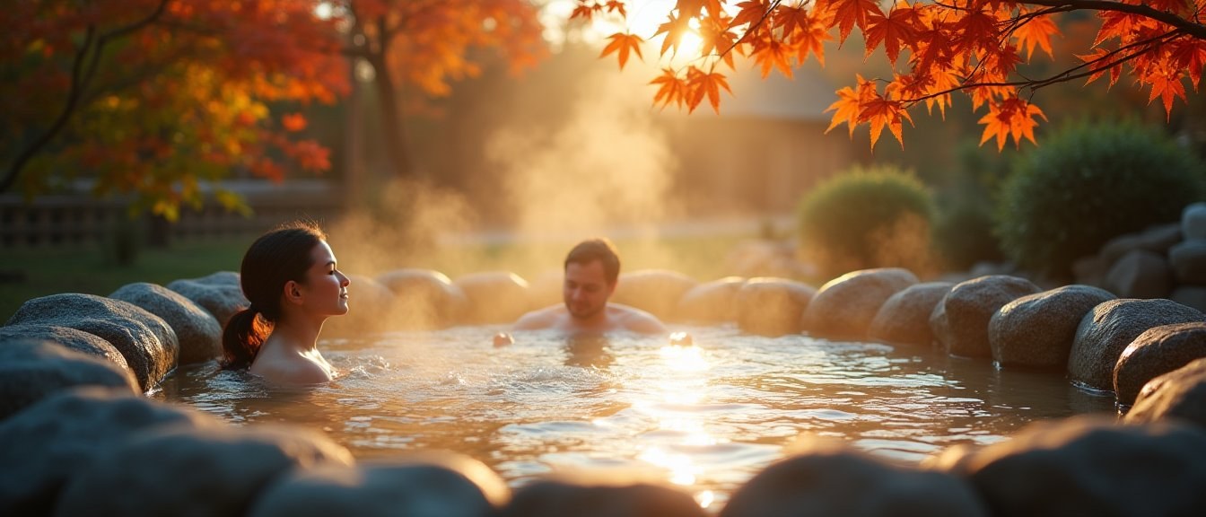 Family-friendly onsen hot spring in Kyushu Japan