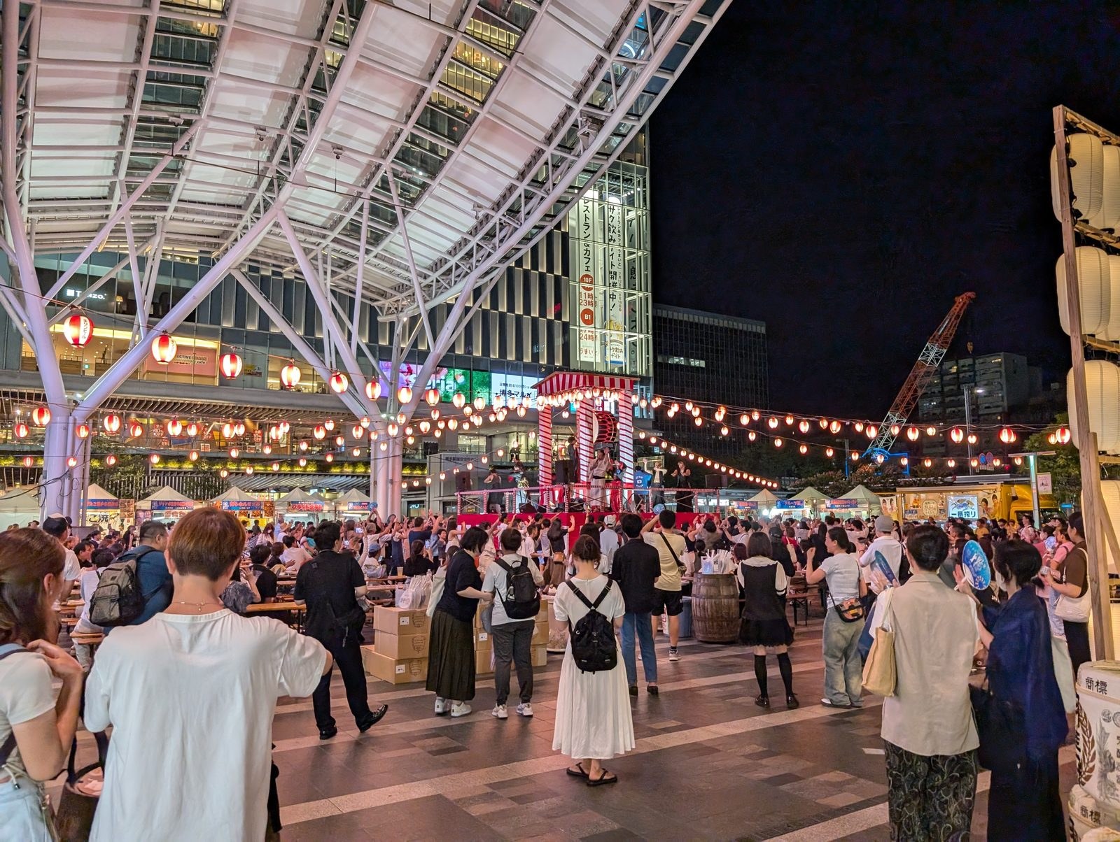 Hakata Station in Fukuoka, the start and end of the 10-day Kyushu loop
