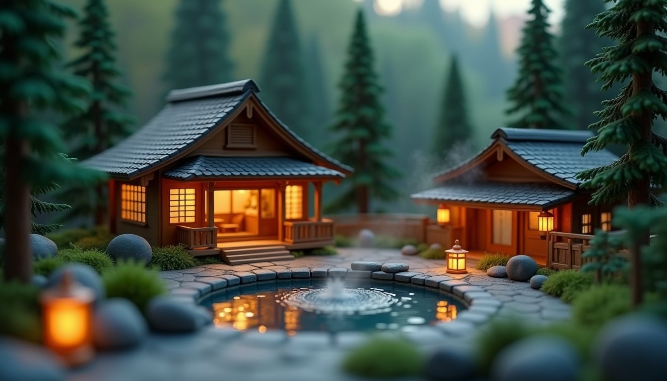 Sansou Murata — the flagship — Best Luxury Ryokans in Yufuin for Families: Sansou Murata, Kamenoi Bessou & More (20
