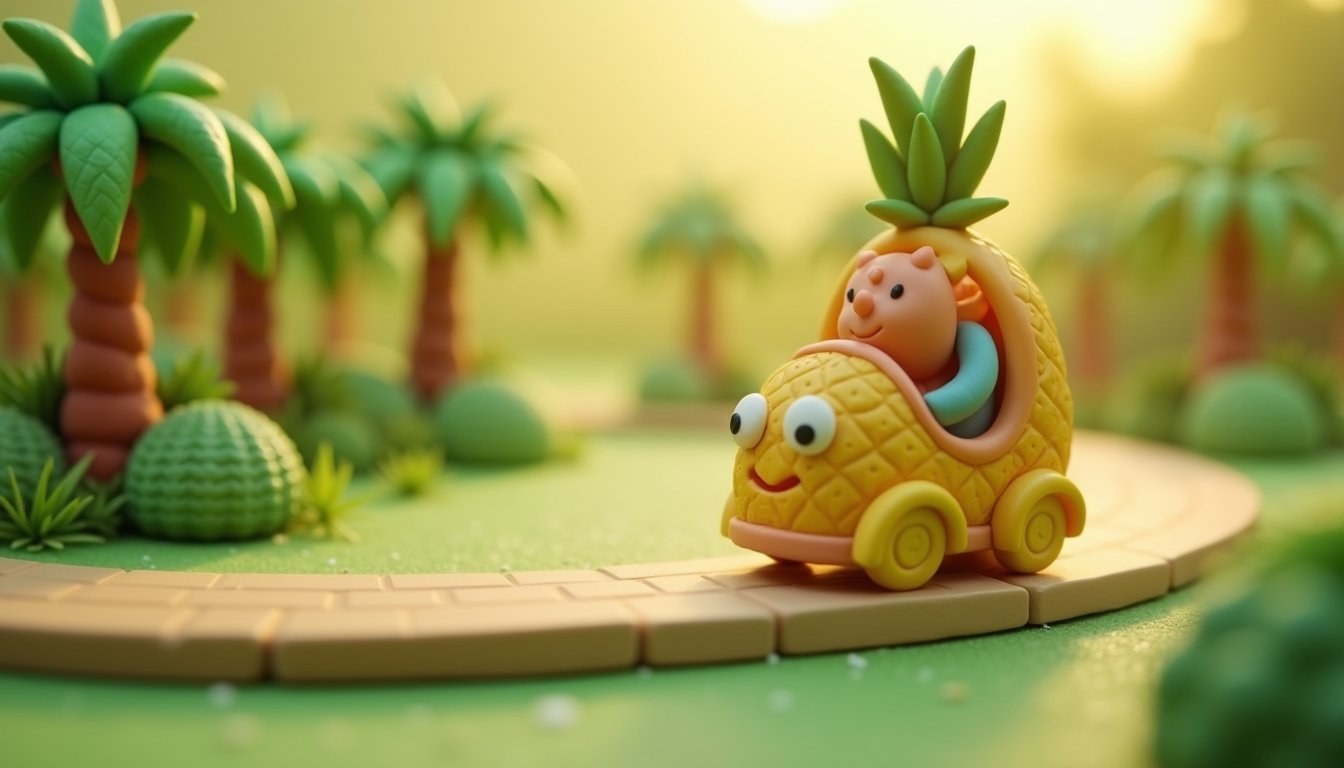 The Pineapple Cart Ride, With Kids — Nago Pineapple Park with Kids: A Family Guide to Okinawa’s Pineapple Theme Park (20