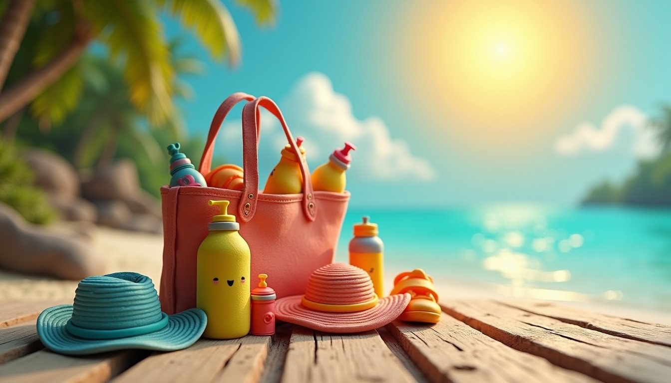 Packing and Sun Safety for Summer — Okinawa in Summer with Kids: Heat, Jellyfish Nets and Pool Backups (2026)