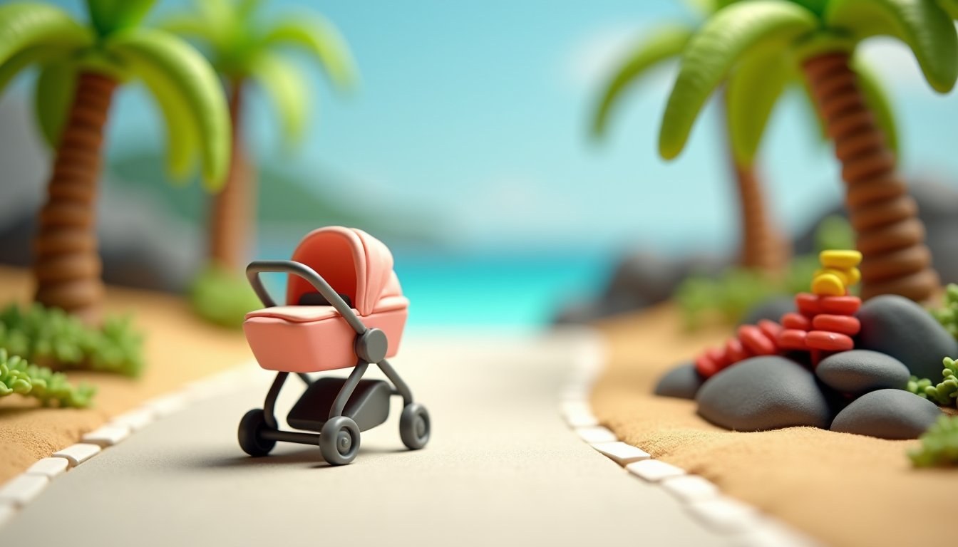 Stroller-Friendliness at a Glance — Strollers in Okinawa with Kids: Beaches, Heat and What to Bring (2026)