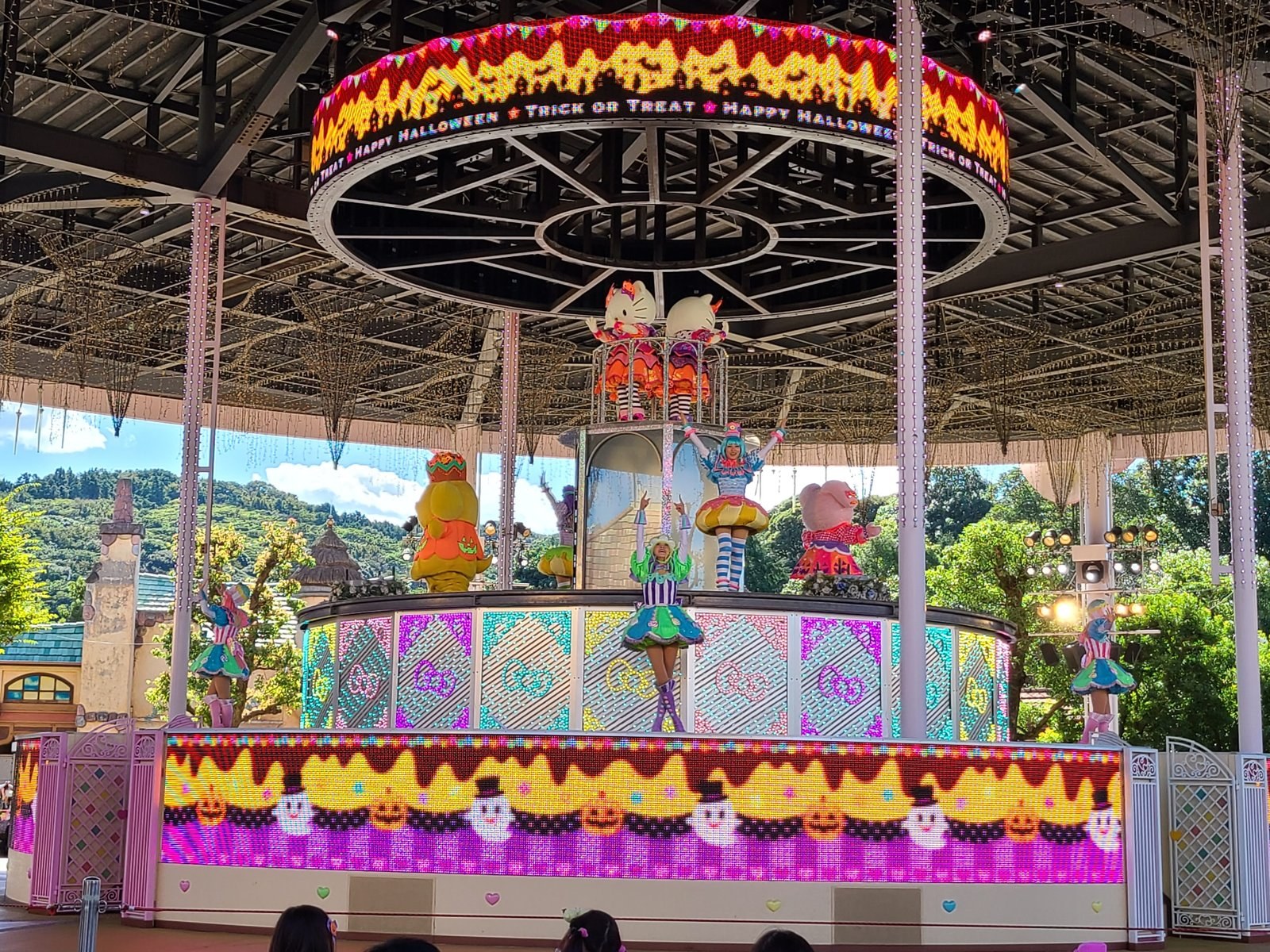 Harmony Land Sanrio theme park in Oita